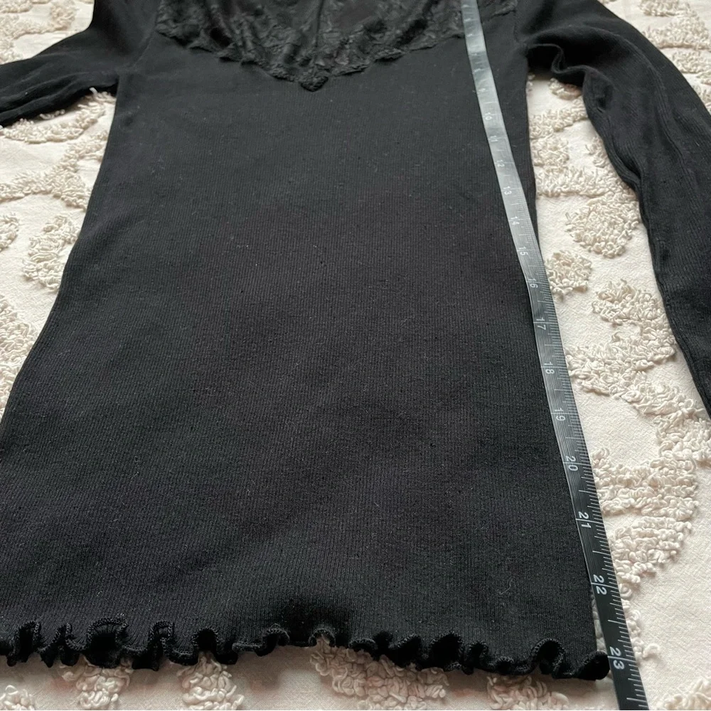 All Black Lace Dressy top x small from Rosemunde - Picture 4 of 8